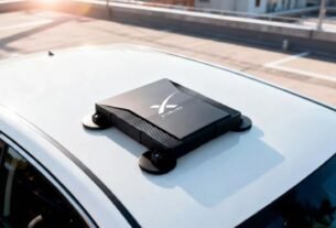 Case Suporte Veicular Fechado Teto Carro Starlink Mini Imã