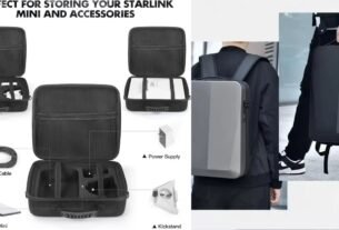 capa para starlink mini, capa rígida à prova dágua, à prova de choque,