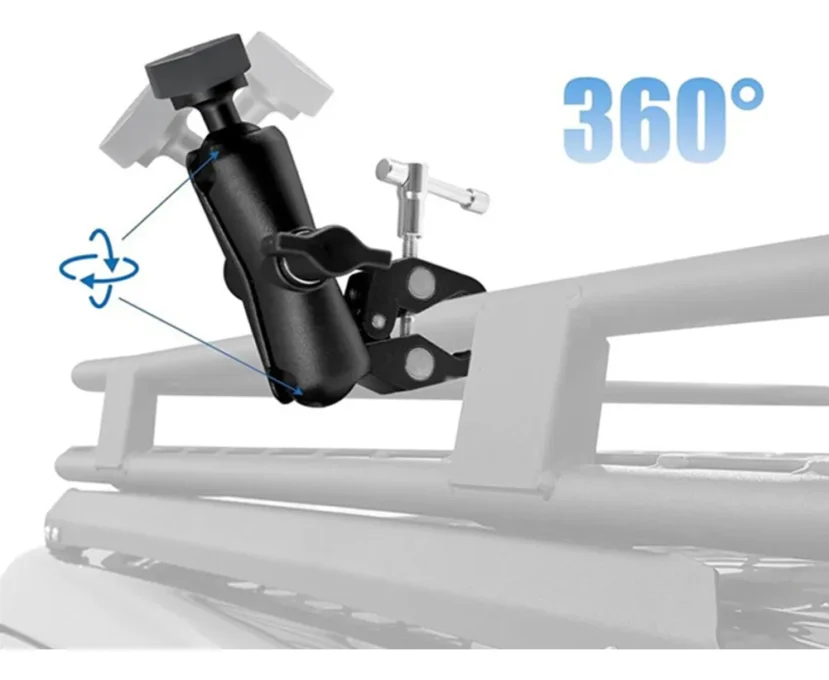 Suporte De Fixação Ajustável Starlink Mount Cl, projetado para oferecer flexibilidade e estabilidade de sinal,