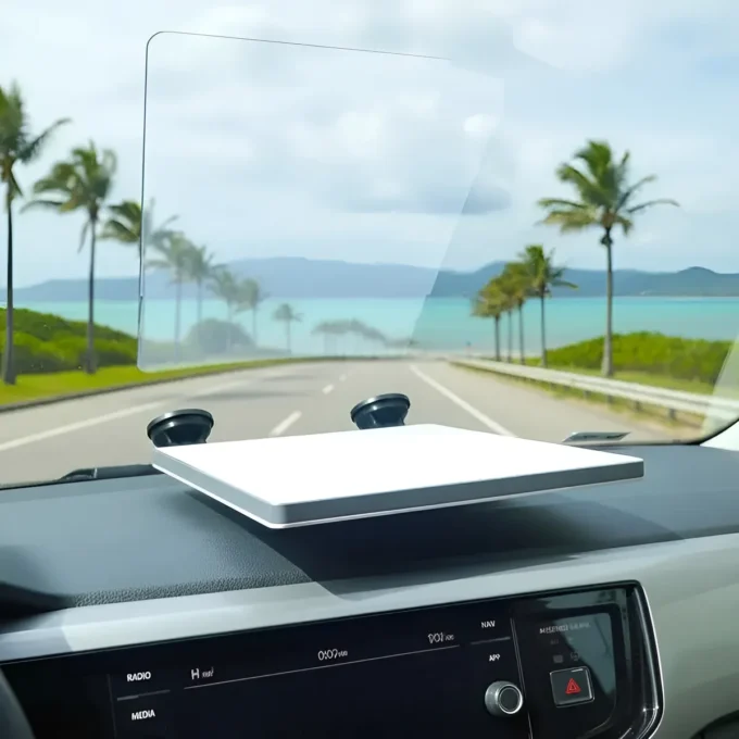 suporte starlink mini veicular com ventosa para carro 1