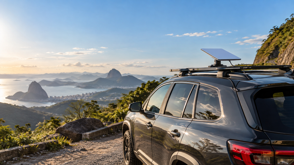 Starlink Mini no Carro e em Viagem 2